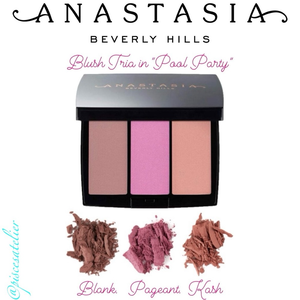 Anastasia Beverly Hills Pool Party Blush Trio, Full Size